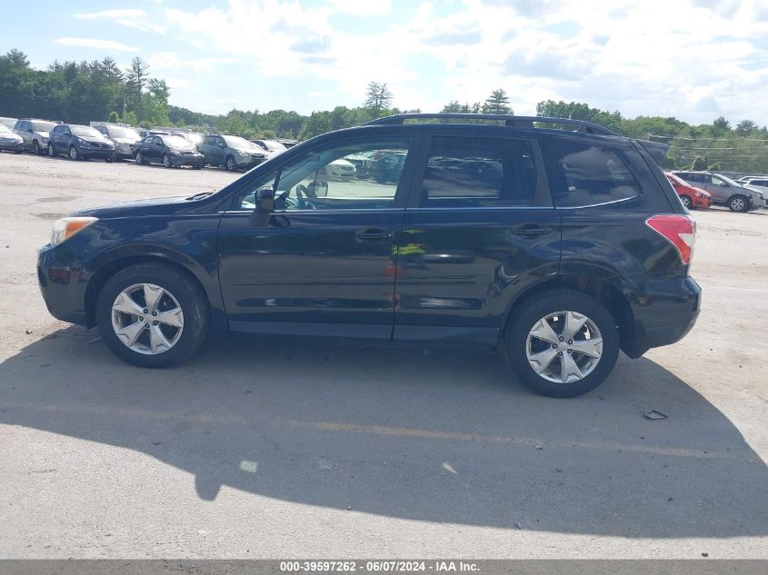 2014 Subaru Forester 2.5I Limited VIN: JF2SJAHC5EH492982 Lot: 39597262