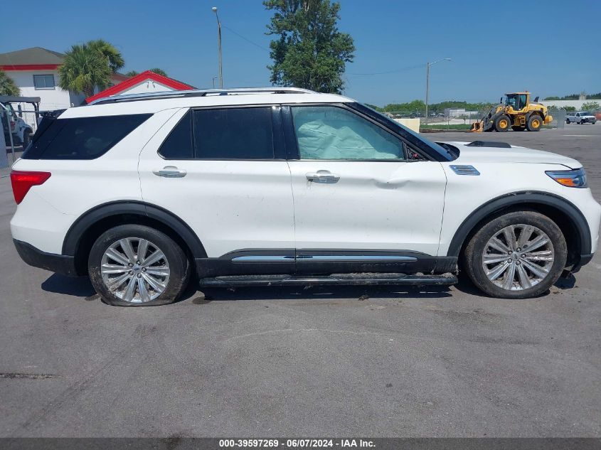 2021 Ford Explorer Limited VIN: 1FMSK7FH0MGA27913 Lot: 39597269