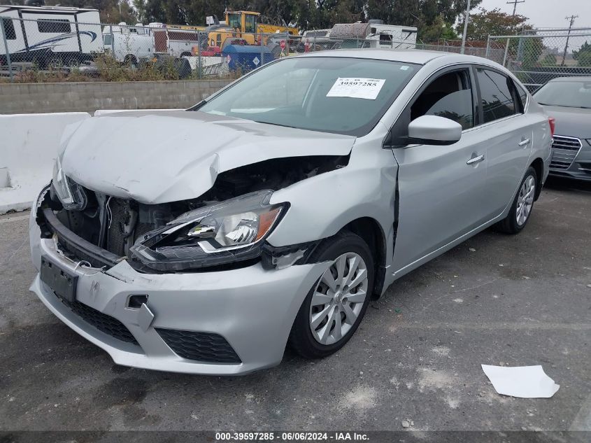 2017 Nissan Sentra S/Sv/Sr/Sl VIN: 3N1AB7AP6HY231623 Lot: 39597285