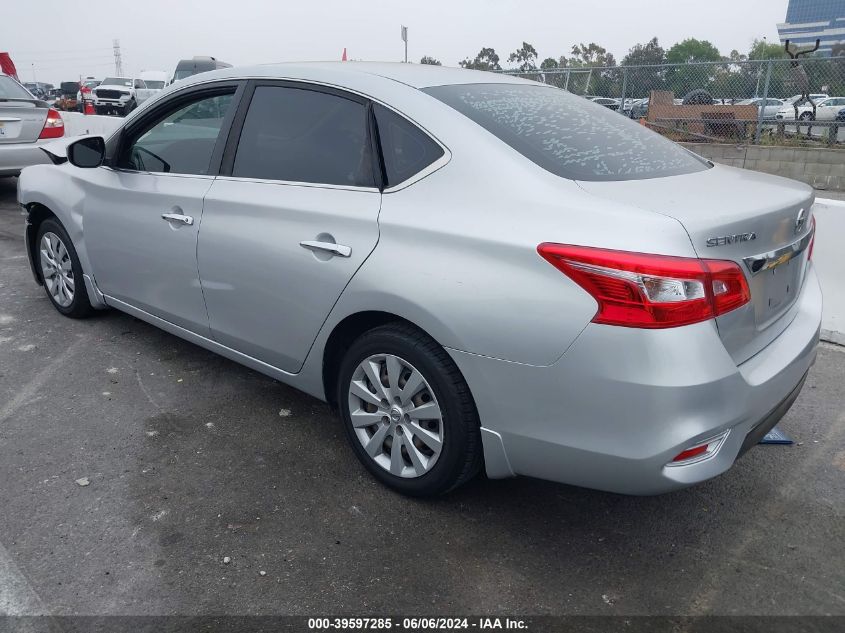 2017 Nissan Sentra S/Sv/Sr/Sl VIN: 3N1AB7AP6HY231623 Lot: 39597285