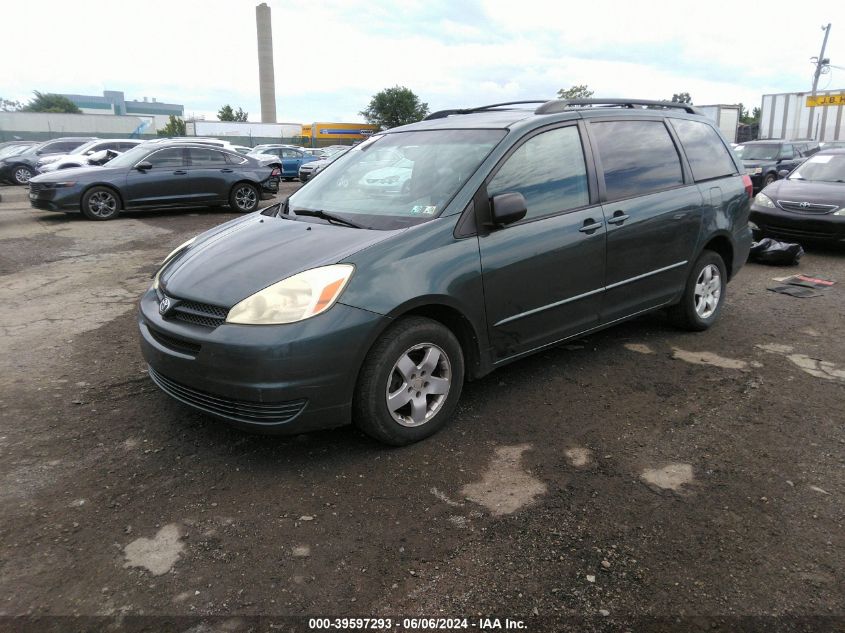 5TDZA23C14S104568 2004 Toyota Sienna Le