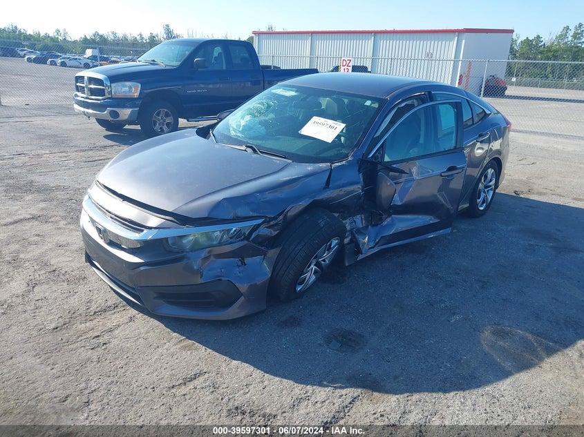VIN 19XFC2F58HE049918 2017 HONDA CIVIC LX