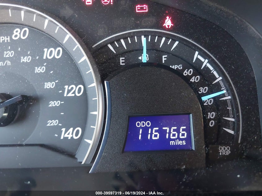 2012 Toyota Camry Le VIN: 4T4BF1FK7CR219204 Lot: 39597319