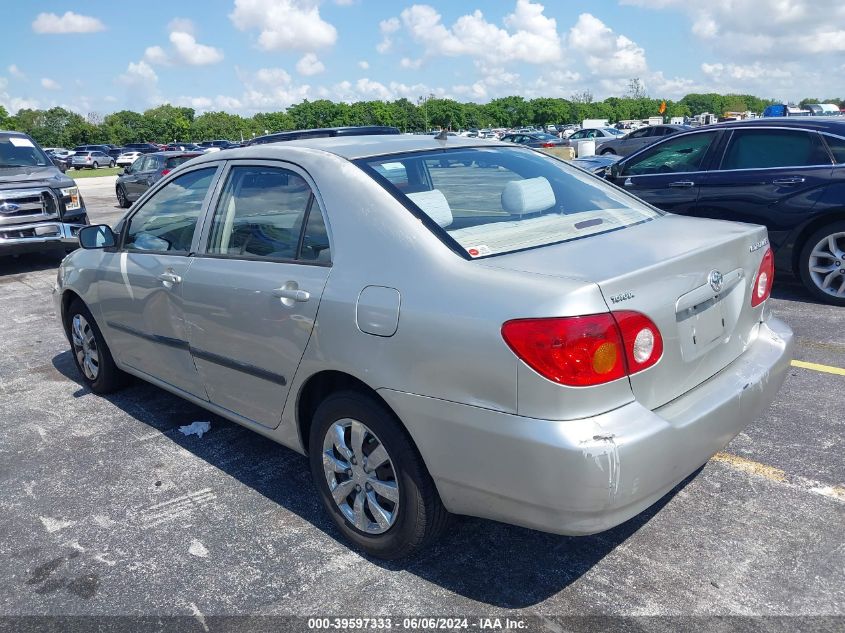 2003 Toyota Corolla Ce VIN: JTDBR32EX30009785 Lot: 39597333