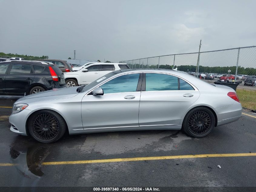 2015 Mercedes-Benz S 550 VIN: WDDUG8CB6FA139311 Lot: 39597340