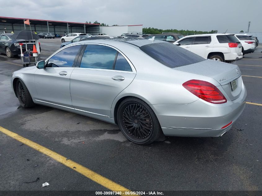 WDDUG8CB6FA139311 | 2015 MERCEDES-BENZ S 550