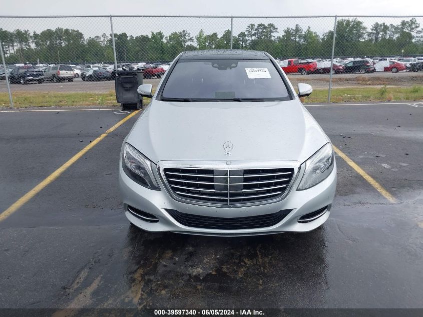 2015 Mercedes-Benz S 550 VIN: WDDUG8CB6FA139311 Lot: 39597340