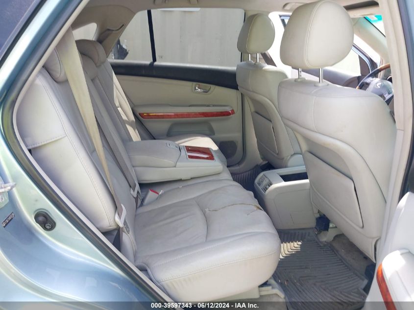 2008 Lexus Rx 350 VIN: 2T2GK31UX8C051286 Lot: 39597343