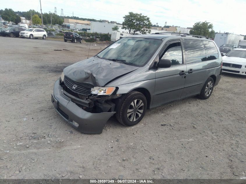 2001 Honda Odyssey Lx VIN: 2HKRL18581H527616 Lot: 39597349