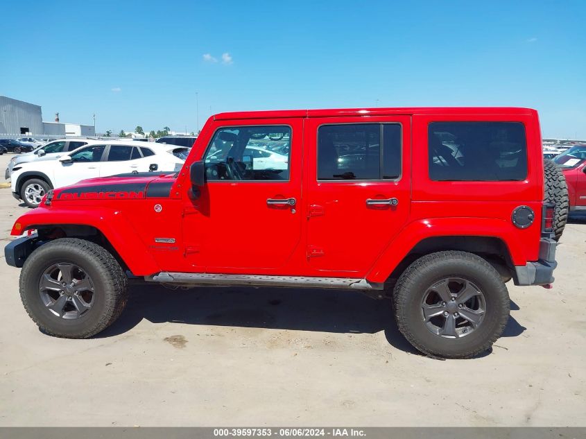 2018 Jeep Wrangler Jk Unlimited Rubicon Recon 4X4 VIN: 1C4BJWFG6JL883826 Lot: 39597353