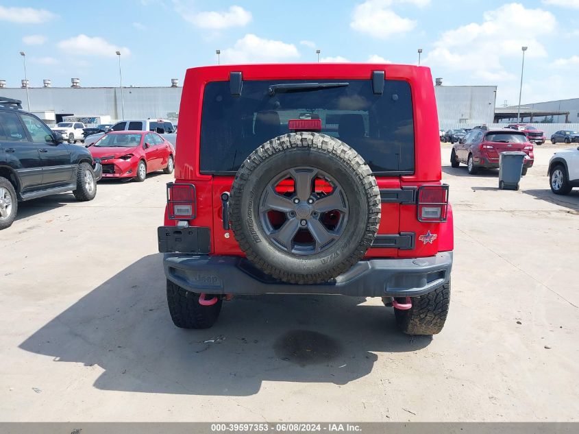 2018 Jeep Wrangler Jk Unlimited Rubicon Recon 4X4 VIN: 1C4BJWFG6JL883826 Lot: 39597353