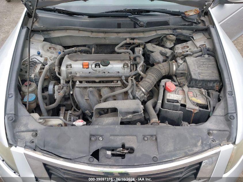 2009 Honda Accord 2.4 Lx VIN: 1HGCP26309A044773 Lot: 39597375