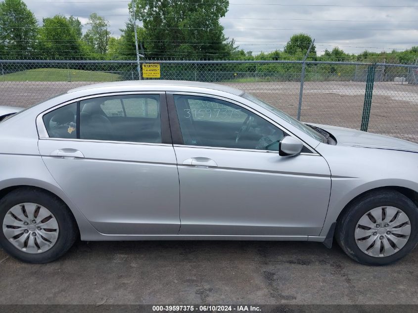 2009 Honda Accord 2.4 Lx VIN: 1HGCP26309A044773 Lot: 39597375