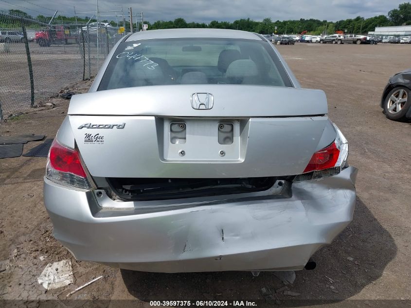 2009 Honda Accord 2.4 Lx VIN: 1HGCP26309A044773 Lot: 39597375