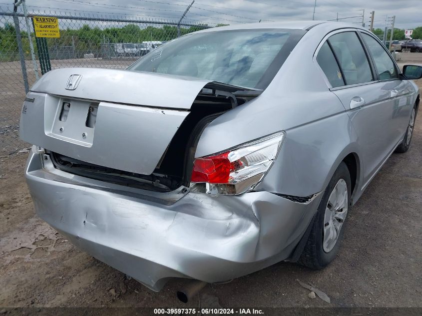 2009 Honda Accord 2.4 Lx VIN: 1HGCP26309A044773 Lot: 39597375