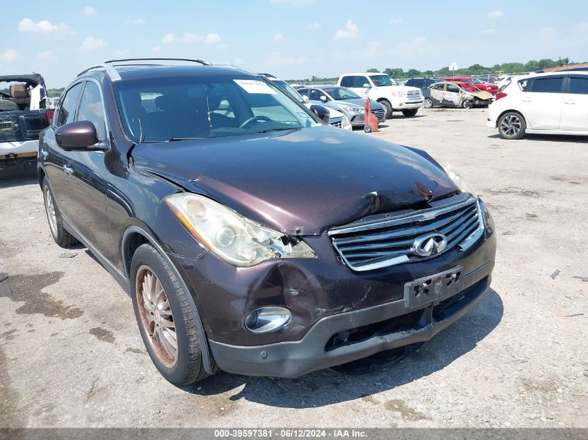 2010 Infiniti Ex35 Journey VIN: JN1AJ0HPXAM700723 Lot: 39597381