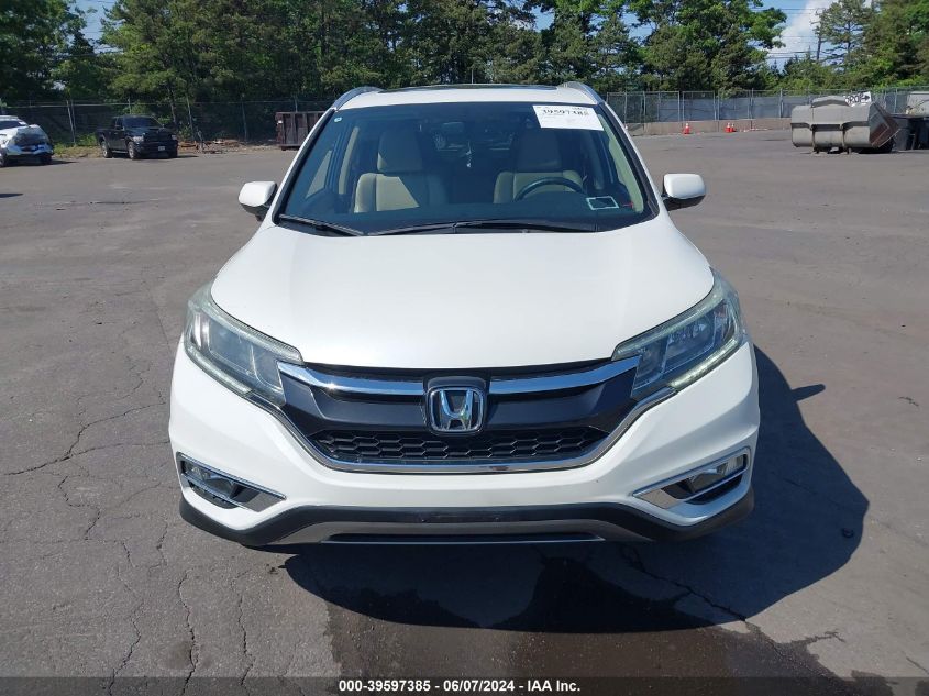 2015 Honda Cr-V Ex-L VIN: 5J6RM4H73FL051921 Lot: 39597385