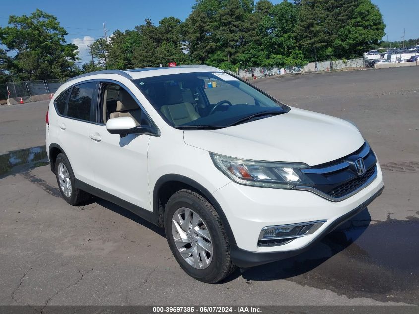 2015 Honda Cr-V Ex-L VIN: 5J6RM4H73FL051921 Lot: 39597385