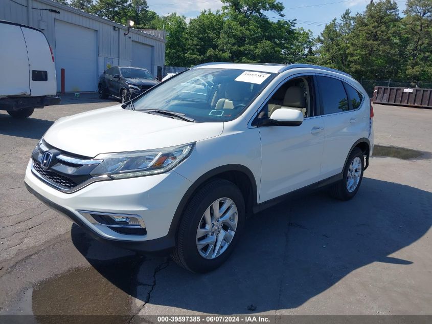 2015 Honda Cr-V Ex-L VIN: 5J6RM4H73FL051921 Lot: 39597385