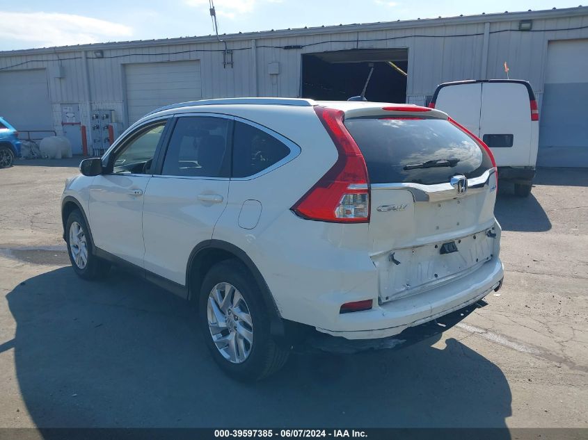 2015 Honda Cr-V Ex-L VIN: 5J6RM4H73FL051921 Lot: 39597385