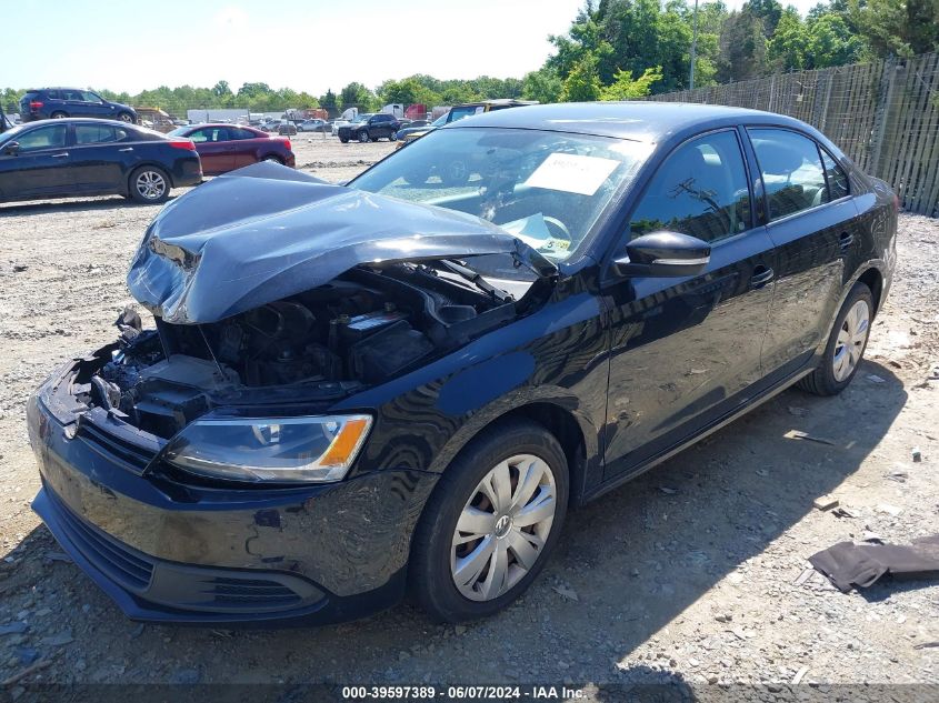 2011 Volkswagen Jetta 2.5L Se VIN: 3VWDX7AJ8BM325747 Lot: 39597389