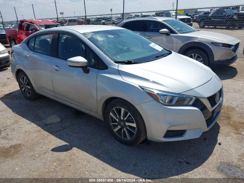 2021 Nissan Versa Sv Xtronic Cvt VIN: 3N1CN8EV8ML827922 Lot: 39597408