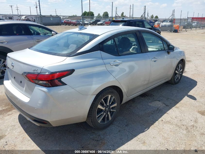 2021 Nissan Versa Sv Xtronic Cvt VIN: 3N1CN8EV8ML827922 Lot: 39597408