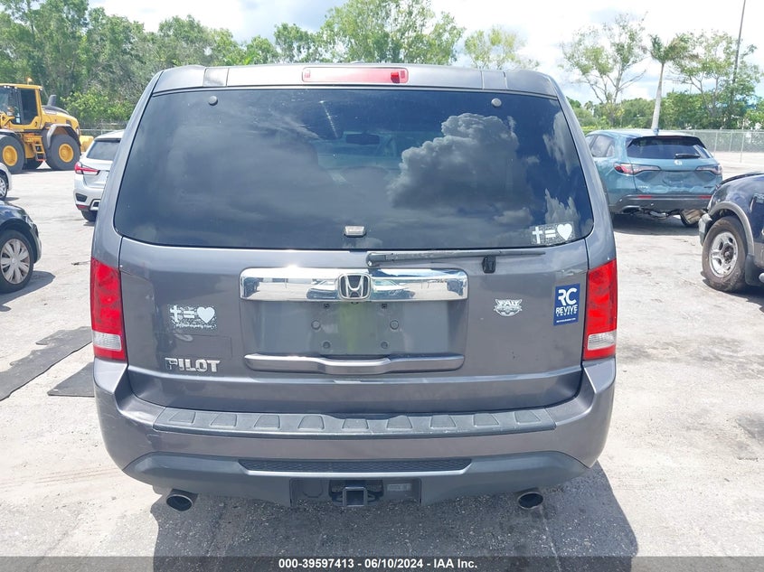 2015 Honda Pilot Ex-L VIN: 5FNYF3H50FB001064 Lot: 39597413