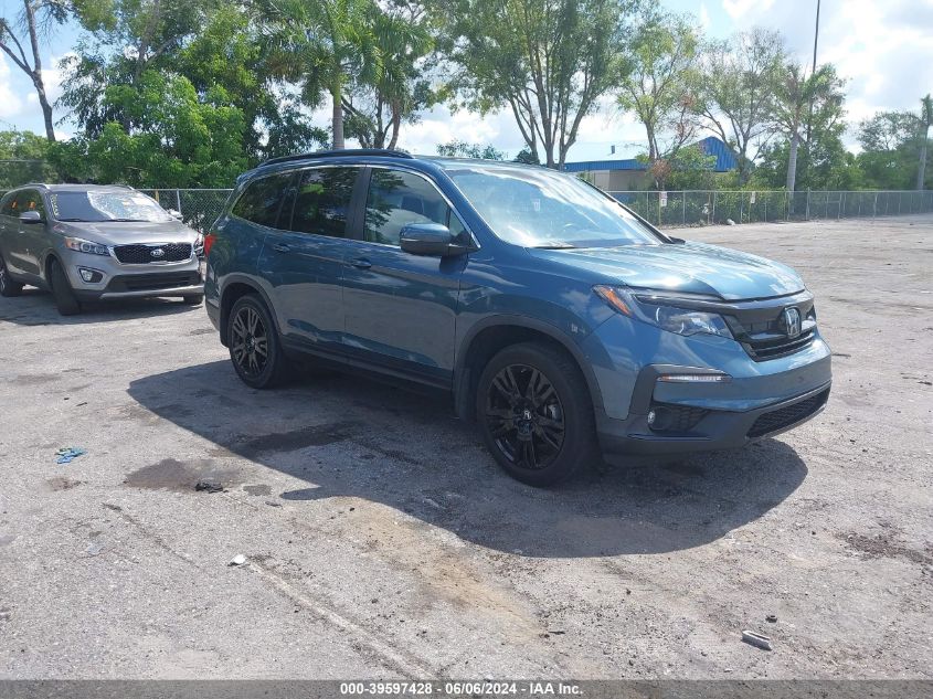 2021 Honda Pilot 2Wd Special Edition VIN: 5FNYF5H25MB041980 Lot: 39597428