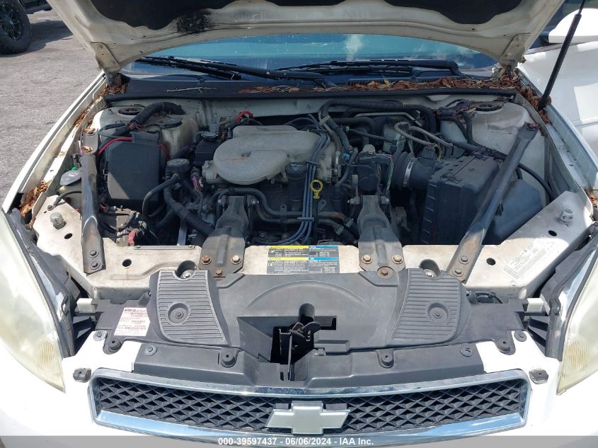 2006 Chevrolet Impala Police VIN: 2G1WS551169357830 Lot: 39597437