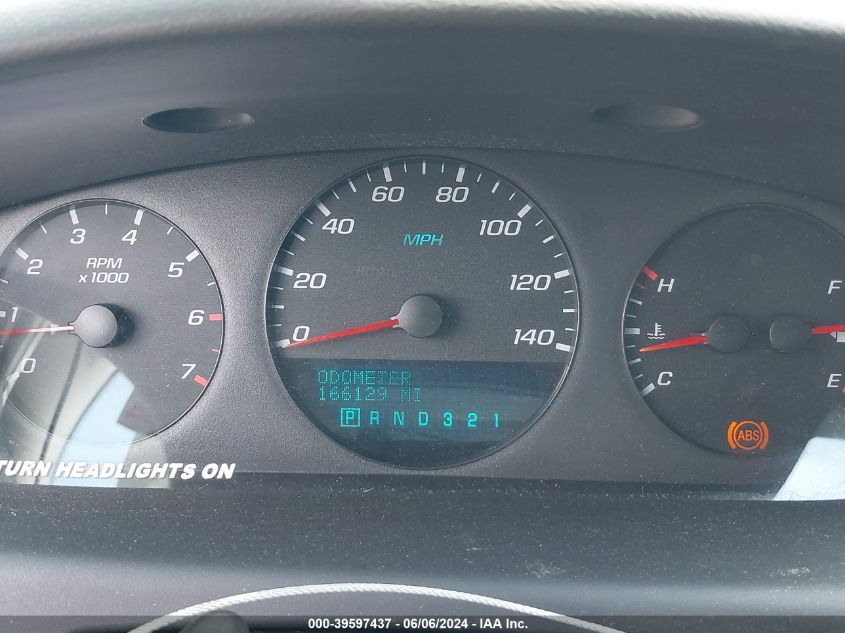 2006 Chevrolet Impala Police VIN: 2G1WS551169357830 Lot: 39597437