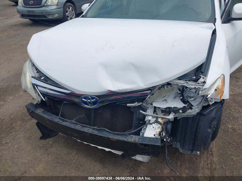 2012 Toyota Camry Hybrid Xle VIN: 4T1BD1FK3CU014172 Lot: 39597438