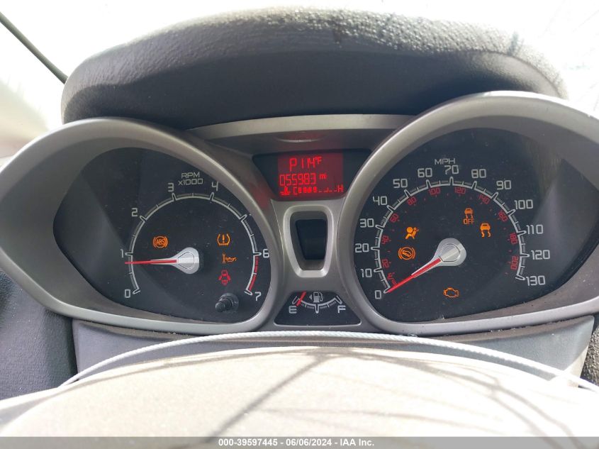 2012 Ford Fiesta Ses VIN: 3FADP4FJ0CM195156 Lot: 39597445