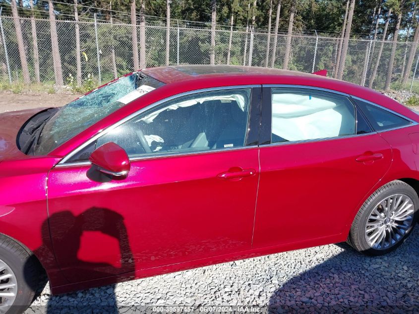 2019 Toyota Avalon Limited VIN: 4T1BZ1FB4KU020109 Lot: 39597457