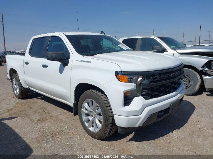 2022 Chevrolet Silverado 1500 2Wd Short Bed Custom VIN: 3GCPABEK2NG509916 Lot: 39597462