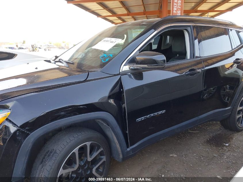 2018 Jeep Compass Limited 4X4 VIN: 3C4NJDCB5JT246344 Lot: 39597463