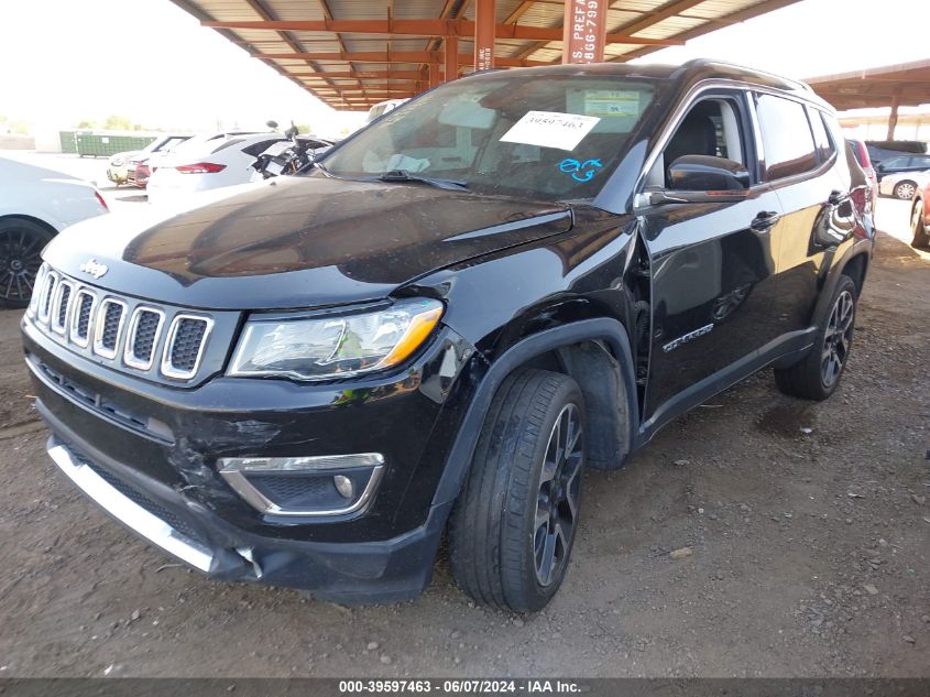 2018 Jeep Compass Limited 4X4 VIN: 3C4NJDCB5JT246344 Lot: 39597463