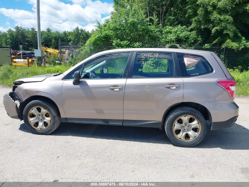 2014 Subaru Forester 2.5I VIN: JF2SJAAC1EH452554 Lot: 39597475
