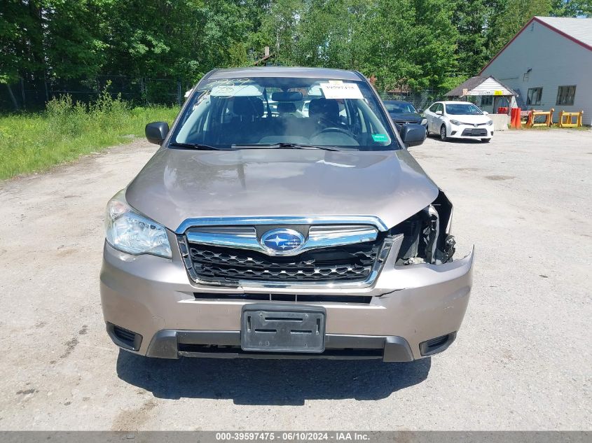 2014 Subaru Forester 2.5I VIN: JF2SJAAC1EH452554 Lot: 39597475