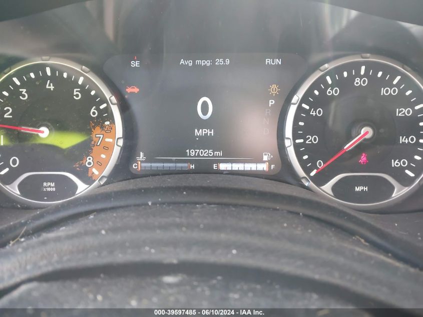 2017 Jeep Renegade Trailhawk 4X4 VIN: ZACCJBCB6HPE56240 Lot: 39597485