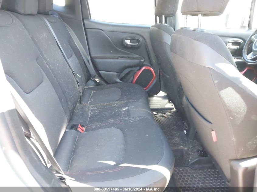 2017 Jeep Renegade Trailhawk 4X4 VIN: ZACCJBCB6HPE56240 Lot: 39597485