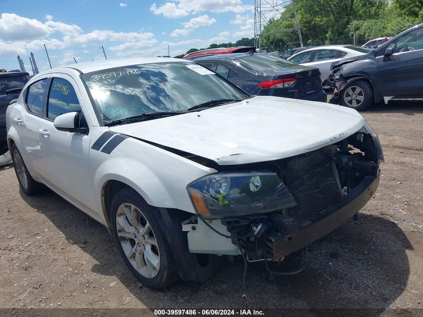 2013 DODGE AVENGER R/T - 1C3CDZBG1DN637153