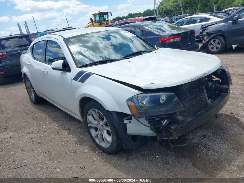 2013 DODGE AVENGER R/T - 1C3CDZBG1DN637153