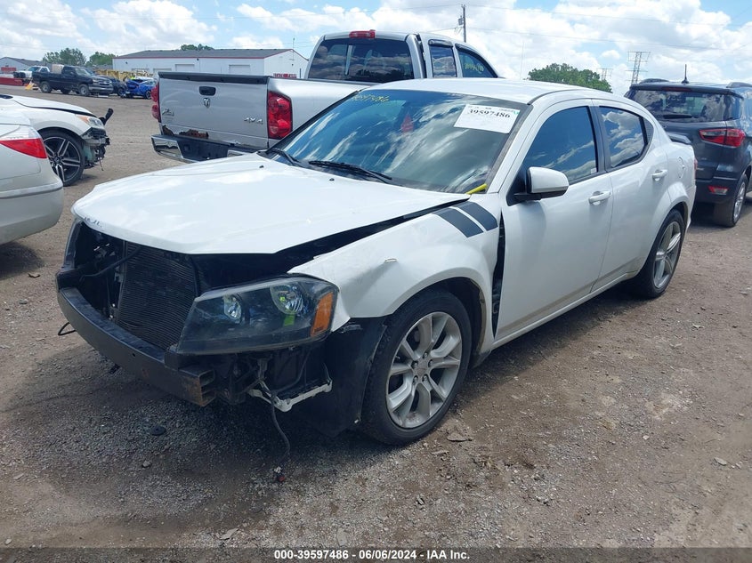 2013 DODGE AVENGER R/T - 1C3CDZBG1DN637153