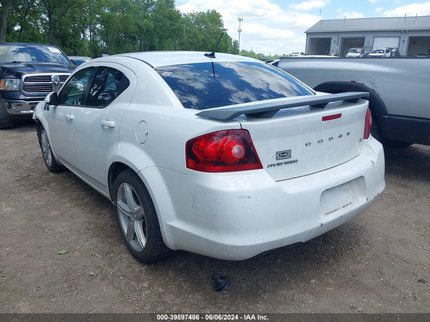 2013 DODGE AVENGER R/T - 1C3CDZBG1DN637153