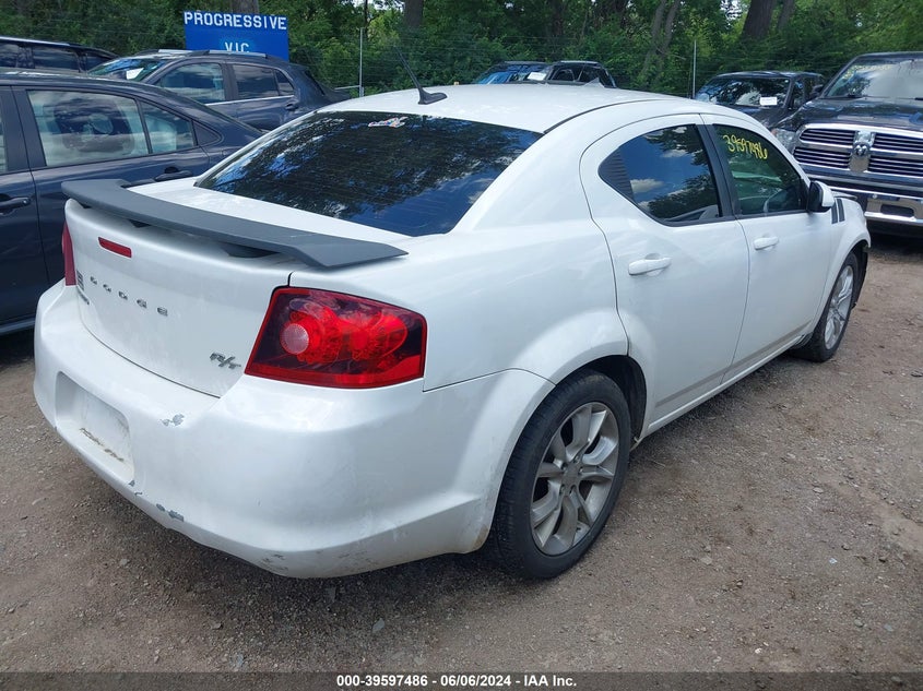 2013 DODGE AVENGER R/T - 1C3CDZBG1DN637153