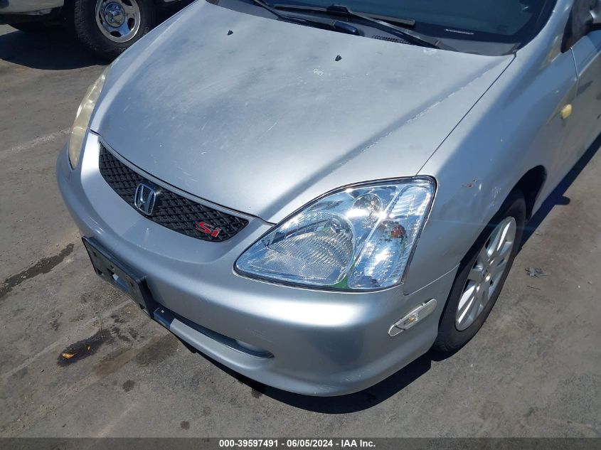 2003 Honda Civic Si VIN: SHHEP33593U400542 Lot: 39597491