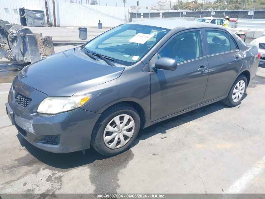 2009 Toyota Corolla Le VIN: 1NXBU40EX9Z103587 Lot: 39597504