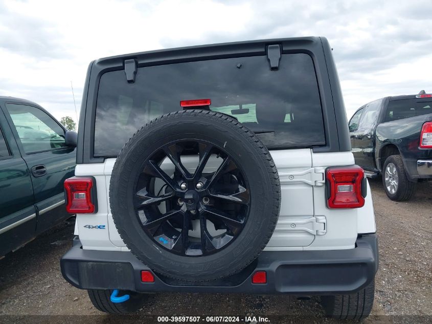 2022 Jeep Wrangler 4Xe Unlimited Sahara 4X4 VIN: 1C4JJXP67NW279391 Lot: 39597507