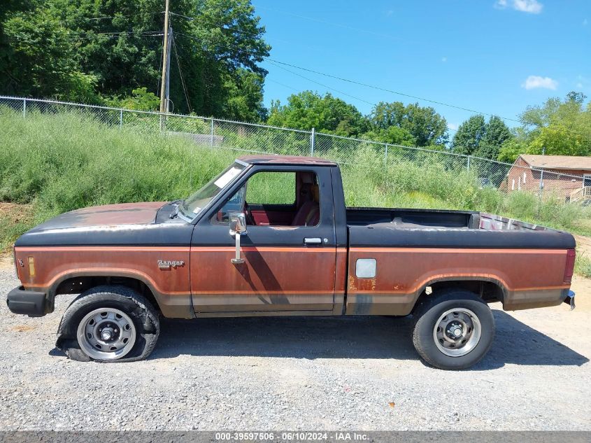 1984 Ford Ranger VIN: 1FTCR11F7EUB61826 Lot: 39597506